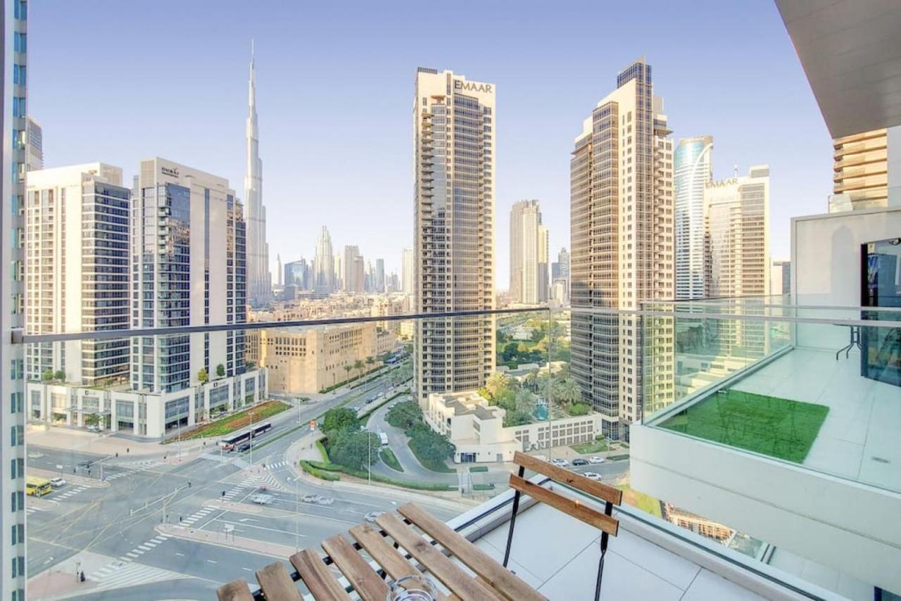 Marquise Square Tower, Business Bay - Bright Studio Dubai Exterior foto